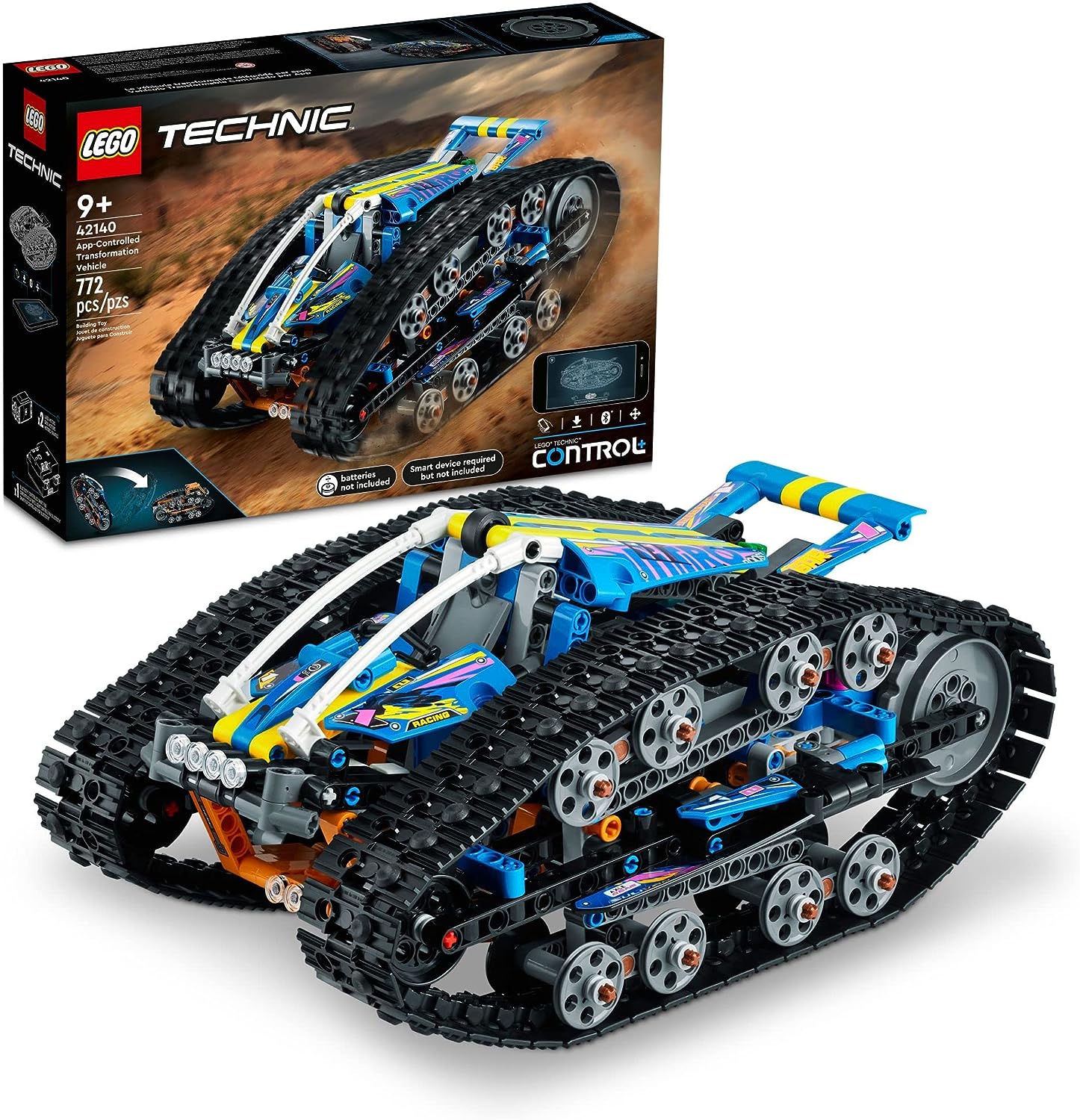 Review: LEGO Technic App-Controlled Transformation Vehicle 42140 – A Must-Have RC Car for Kids