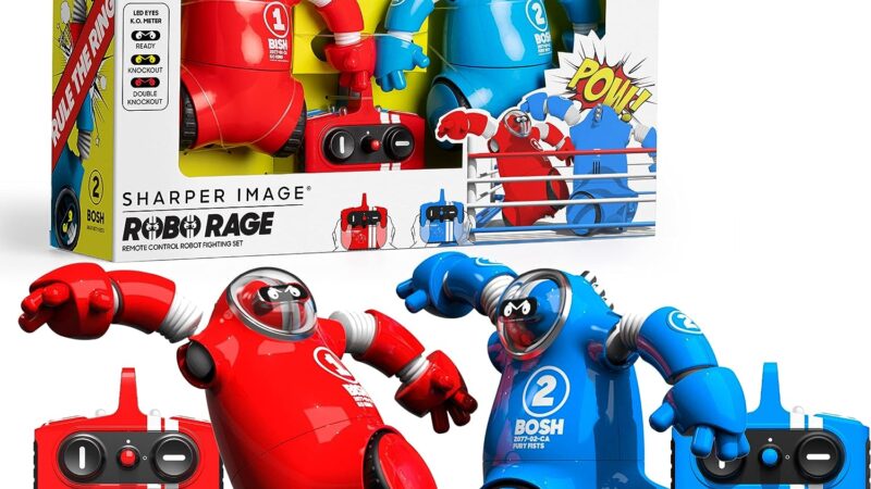Unleashing Robo Fury: A Review of the Sharper Image Robo Rage Remote Control Robot Fighting Set