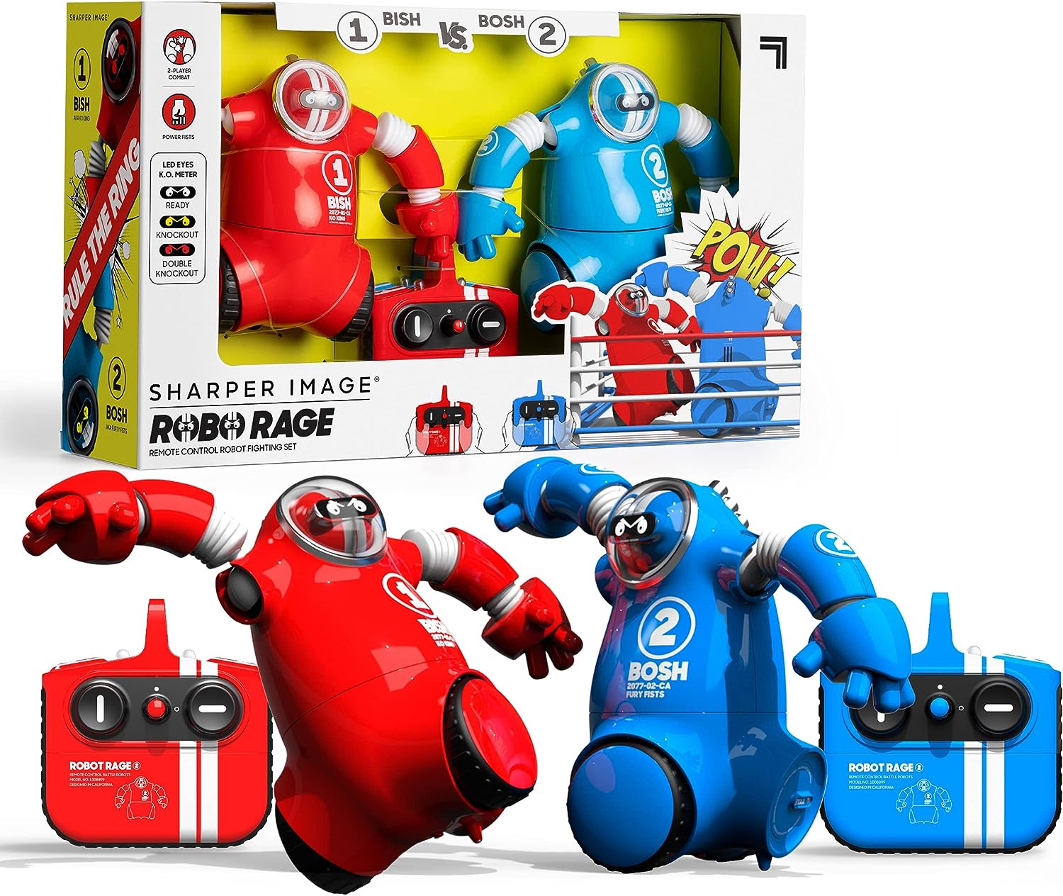 Unleashing Robo Fury: A Review of the Sharper Image Robo Rage Remote Control Robot Fighting Set