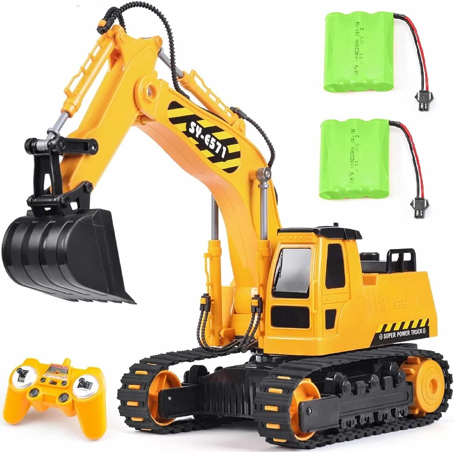 DOUBLE E Remote Control Excavator Toy: A Fun and Educational Construction Experience