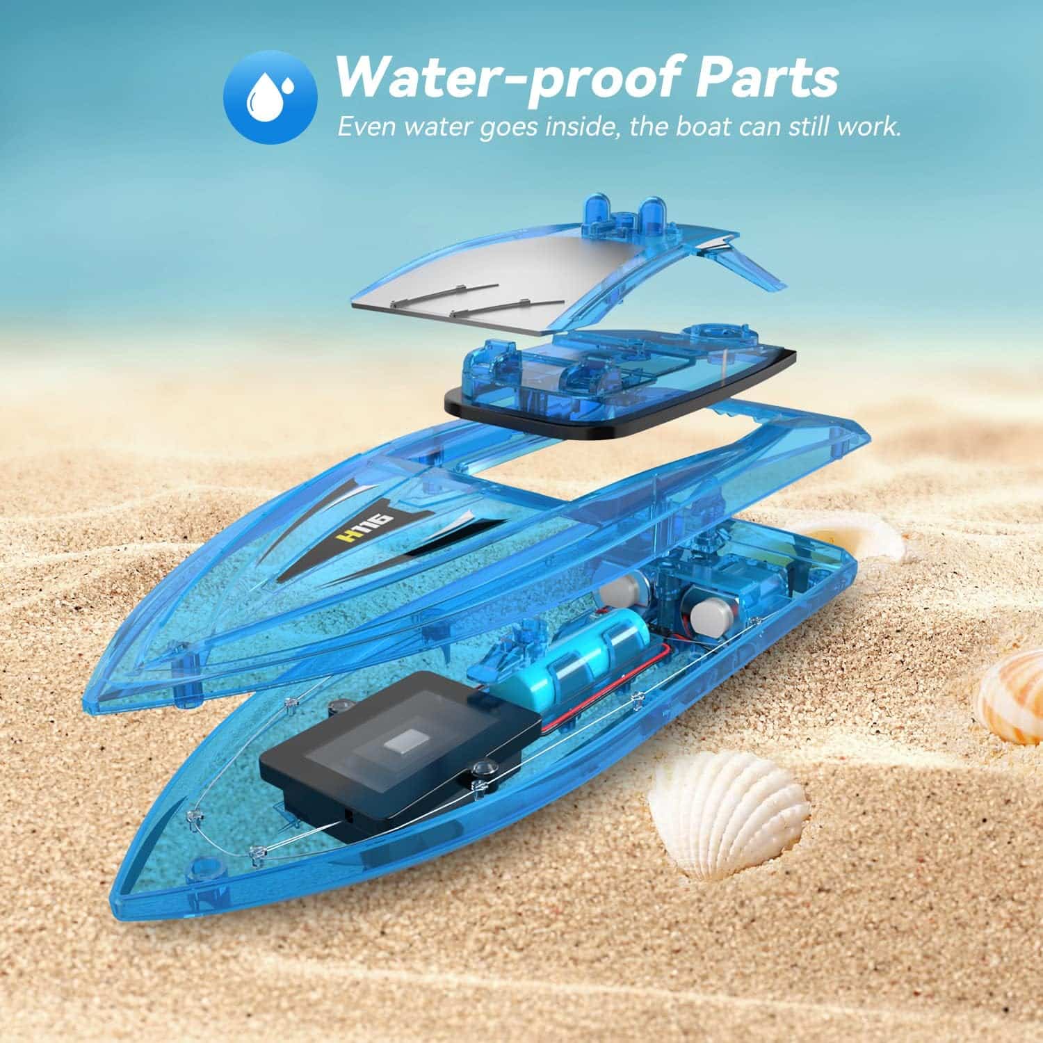 Illuminate Your Water Adventures: A Review of the RC Boat for Kids, YEETFTC 2Pack LED Light Remote Control Boat
