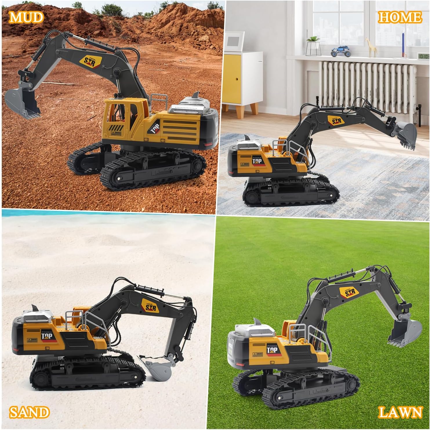Revolutionizing Playtime: The Fistone 14 Channel Remote Control Excavator Toy Review