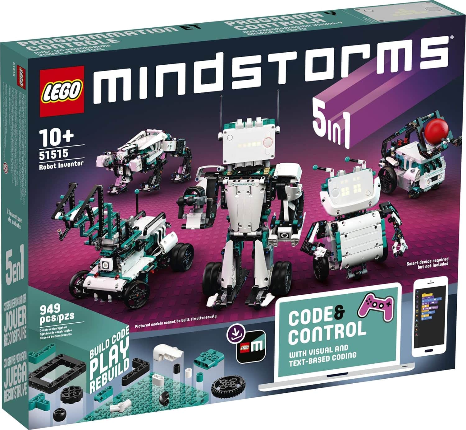 LEGO MINDSTORMS Robot Inventor Building Set: Unleash Your Child's Creativity and STEM Skills