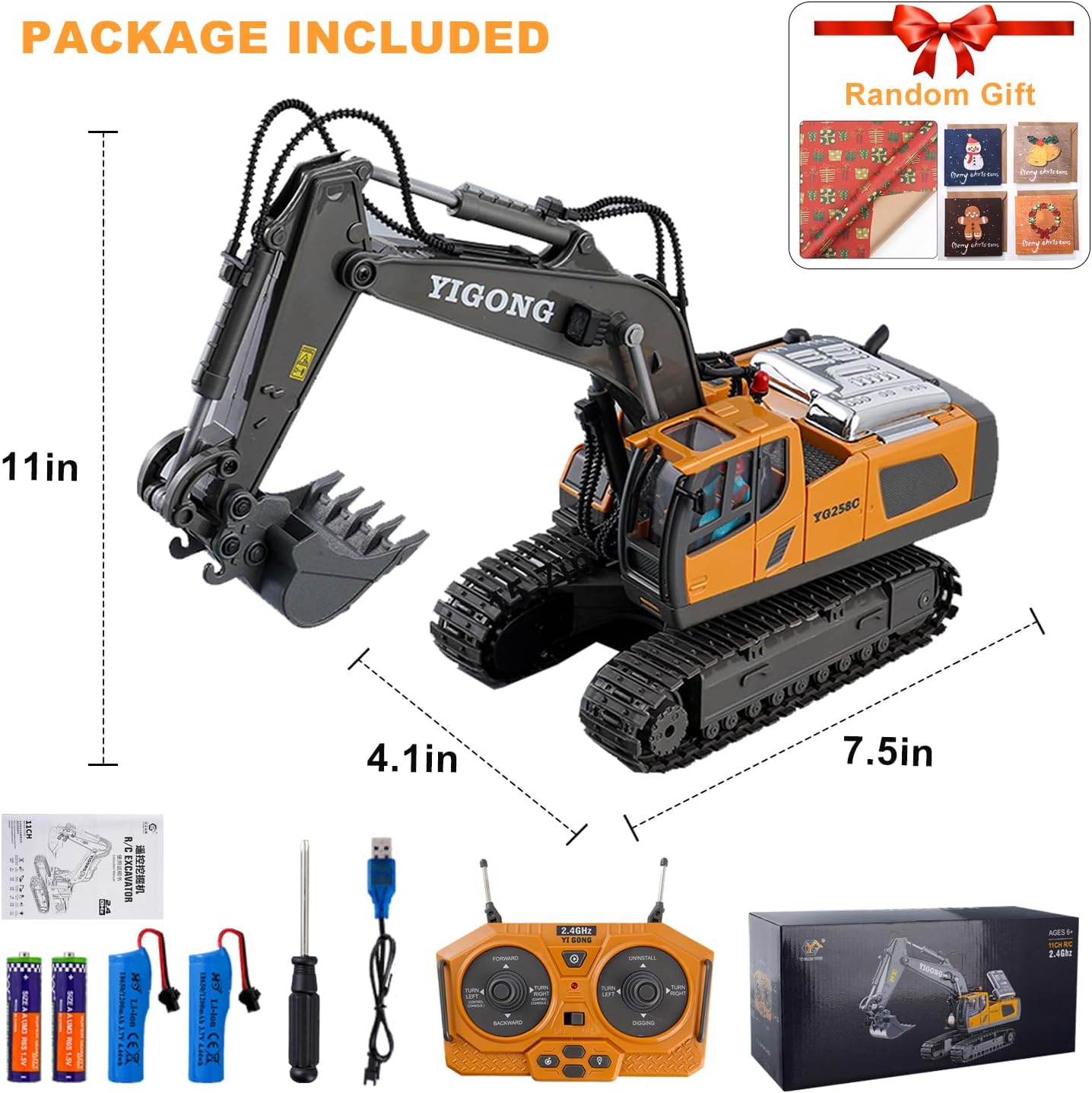 Cogwak RC Excavator Toy: The Ultimate Construction Toy for Boys - A Comprehensive Review