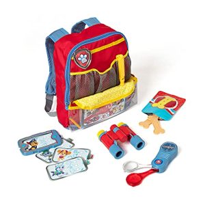 Melissa & Doug PAW Patrol Pup Backpack Role Play Set – A PAWsome Adventure Pack for Imaginative Play