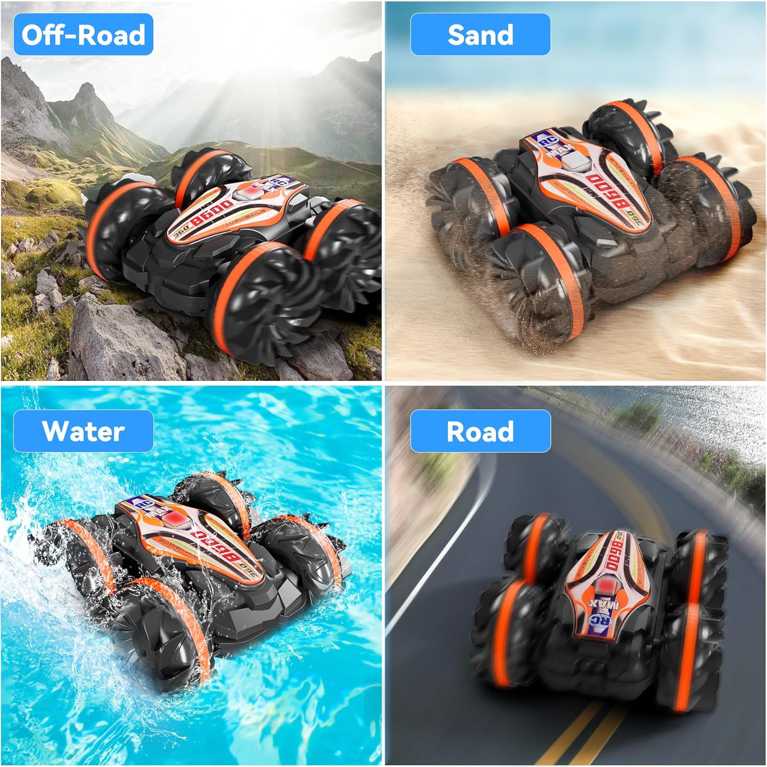 Xynzzeu Amphibious Remote Control Car: A Review of the Ultimate Stunt Car for Kids