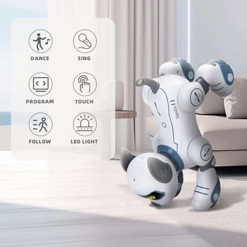 Zreswap Remote Control Robot Dog Toy: The Perfect Programmable Robotic Puppy for Kids