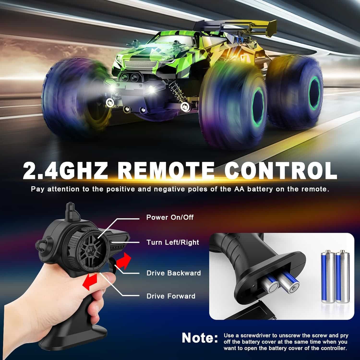 PHYWESS Remote Control Car: A Powerful and Exciting RC Toy for Kids