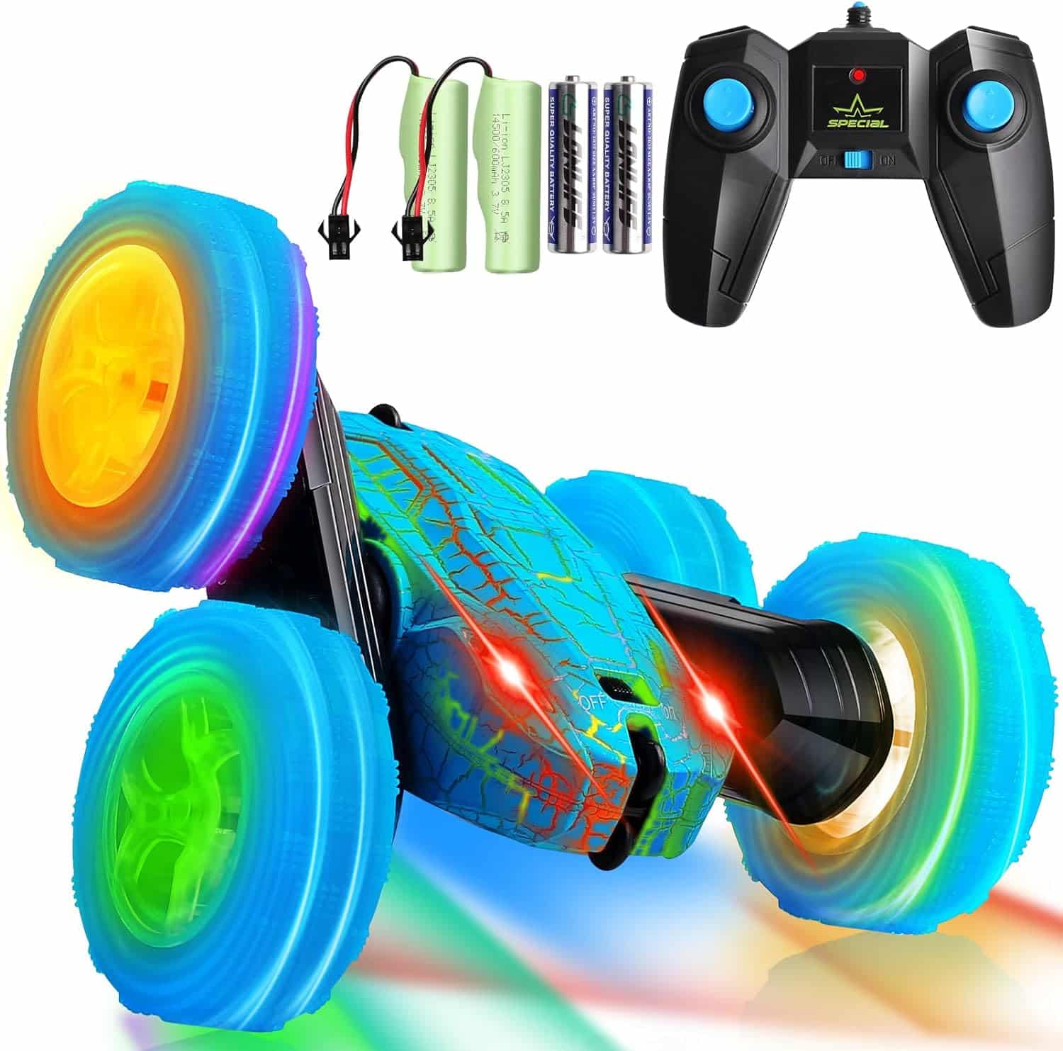 FAFUGANIA Remote Control Car: A Thrilling and Dazzling Stunt Car for Kids
