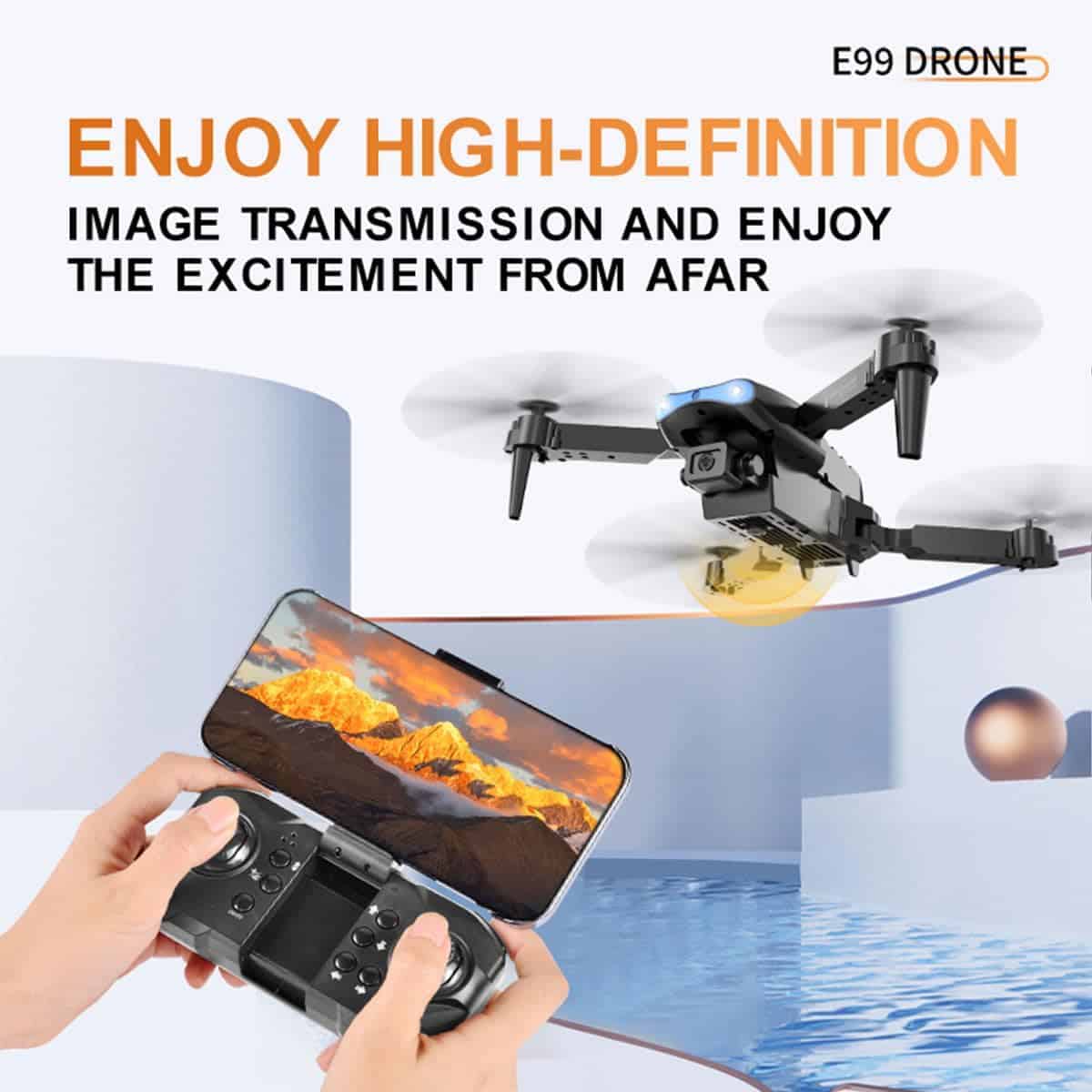 2023 FPV Drone with 4K Dual HD Cameras: The Ultimate RC Quadcopter for Aerial Adventures